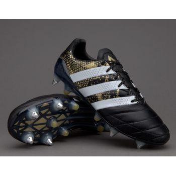 Бутсы профессиональные кожаные Adidas ACE16.1 Leather SG