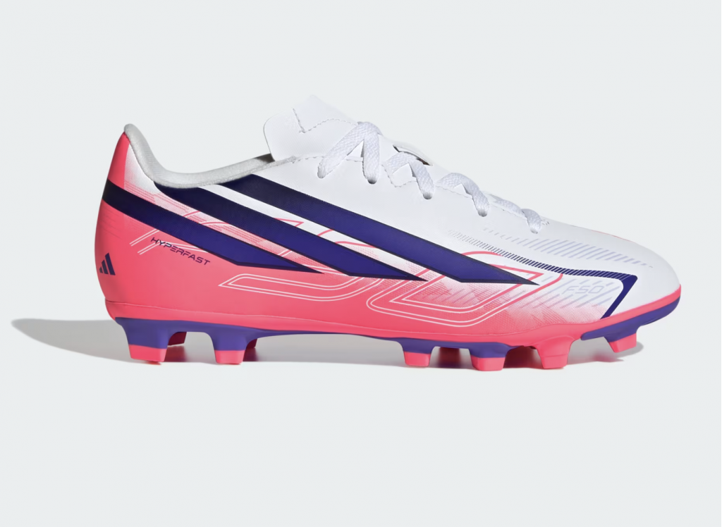 Бутсы детские Adidas F50 Hyperfast Club JR FG