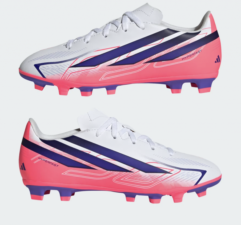 Бутсы детские Adidas F50 Hyperfast Club JR FG