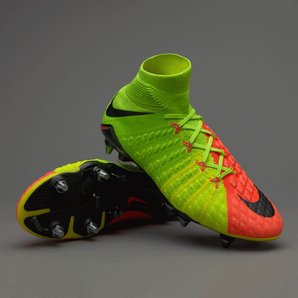 Бутсы профессиональные Nike Hypervenom Phantom III DF SG-Pro