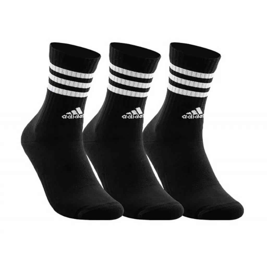 Носки 3 пары Adidas 3-Stripes Cushioned Crew Socks