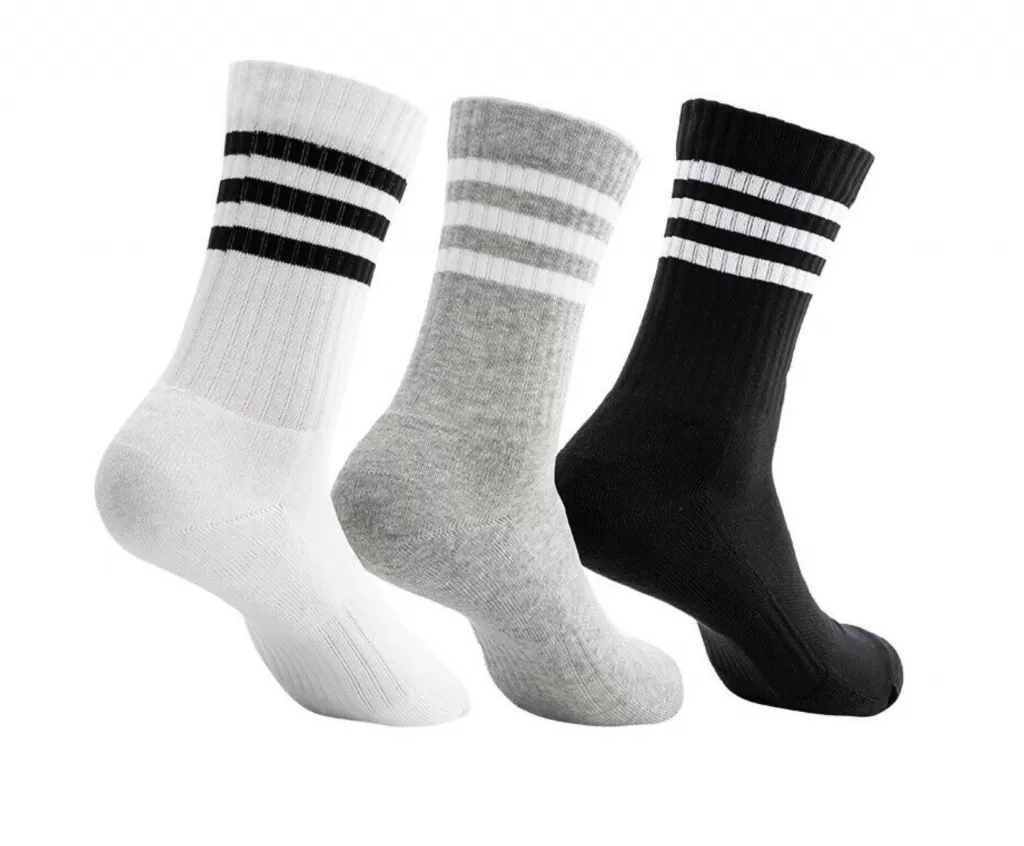 Носки 3 пары Adidas 3-Stripes Cushioned Crew Socks