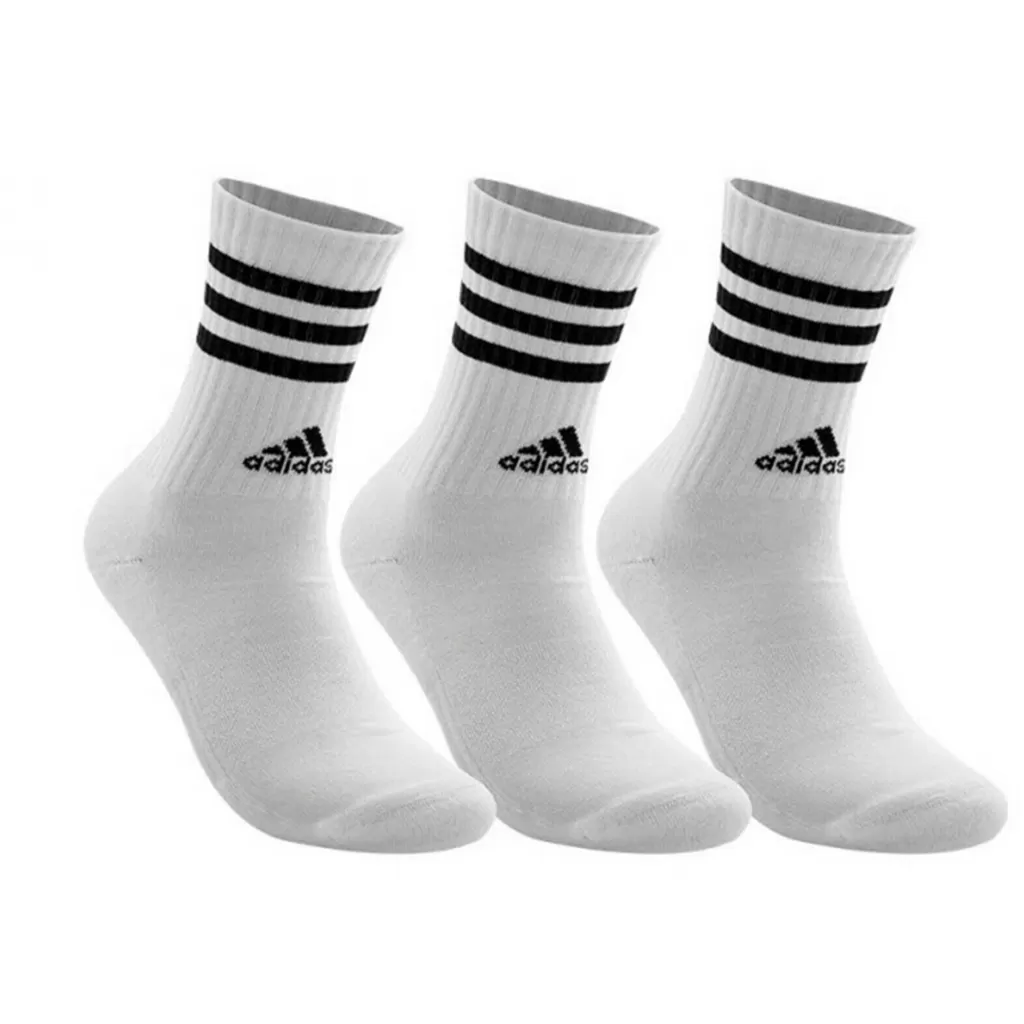 Носки 3 пары Adidas 3-Stripes Cushioned Crew Socks