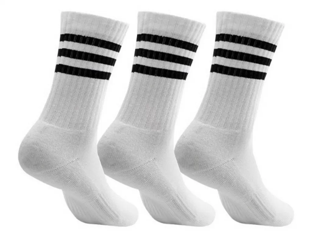 Носки 3 пары Adidas 3-Stripes Cushioned Crew Socks