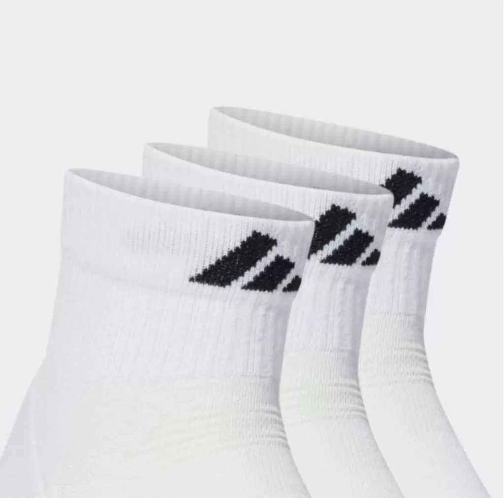 Носки 3 пары Adidas Cushioned Mid-Cut Socks