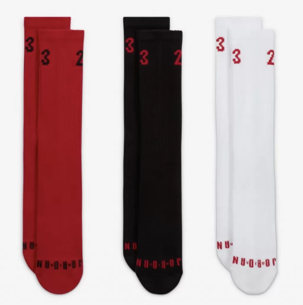 Носки 3 пары Nike Jordan Essentials Crew Socks