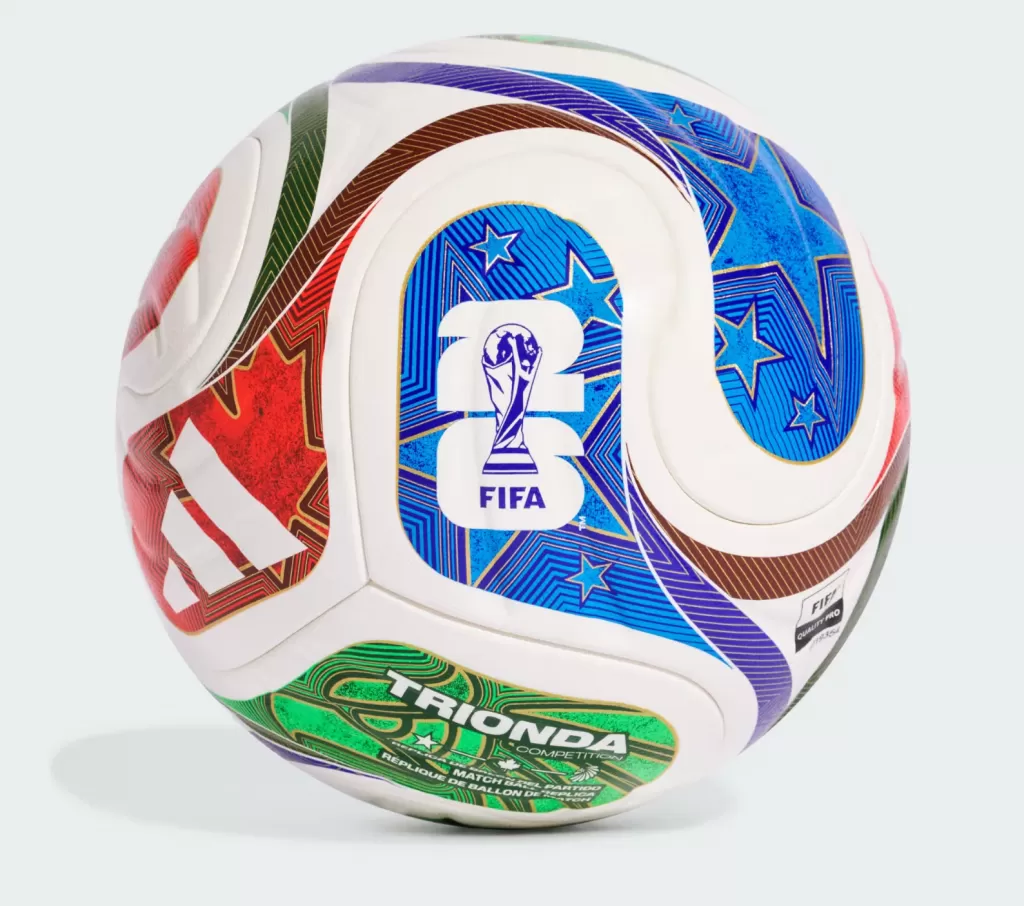 Мяч профессиональный Adidas World Cup 2026 Trionda Competition ball