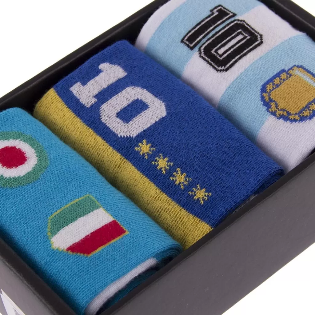 Носки 3 пары COPA Maradona x COPA Number 10 Socks Box Set