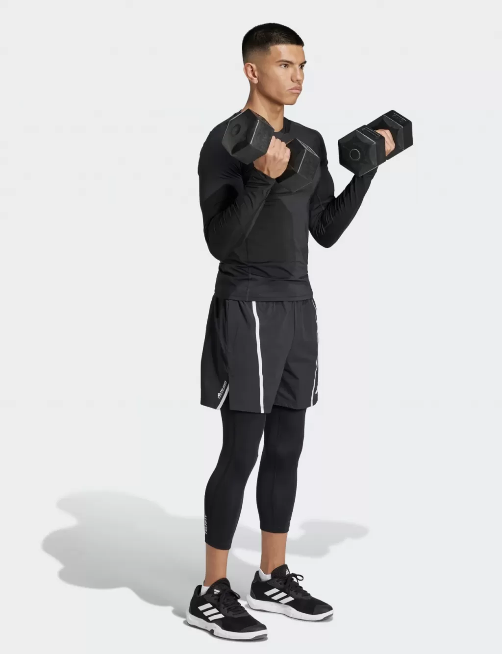 Компрессионные бриджи Adidas TECHFIT COMPRESSION TRAINING 3/4 TIGHTS