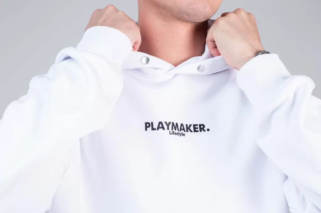 Свитер худи Playmaker Hoodie White