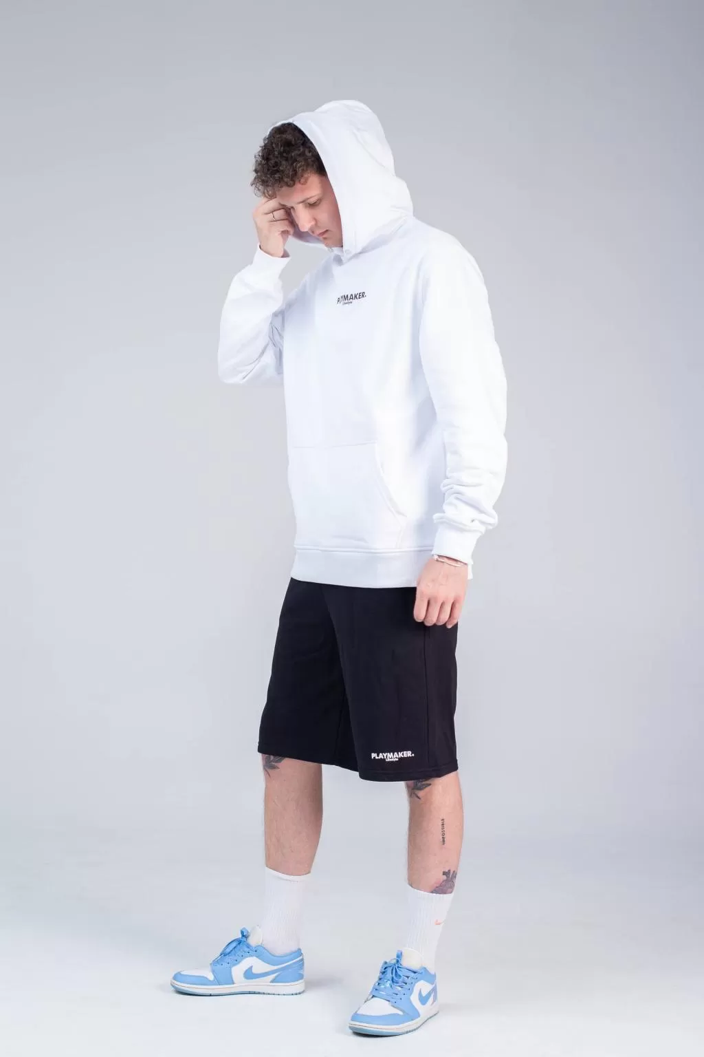 Свитер худи Playmaker Hoodie White