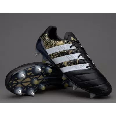 Бутсы профессиональные кожаные Adidas ACE16.1 Leather SG