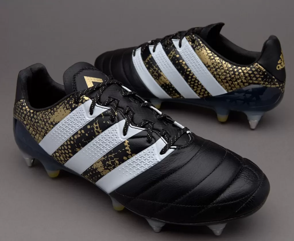 Бутсы профессиональные кожаные Adidas ACE16.1 Leather SG
