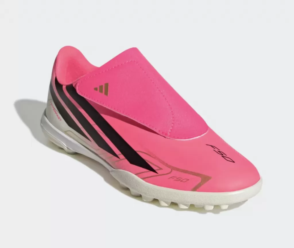 Шиповки детские Adidas F50 Hyperfast Club Vel JR TF