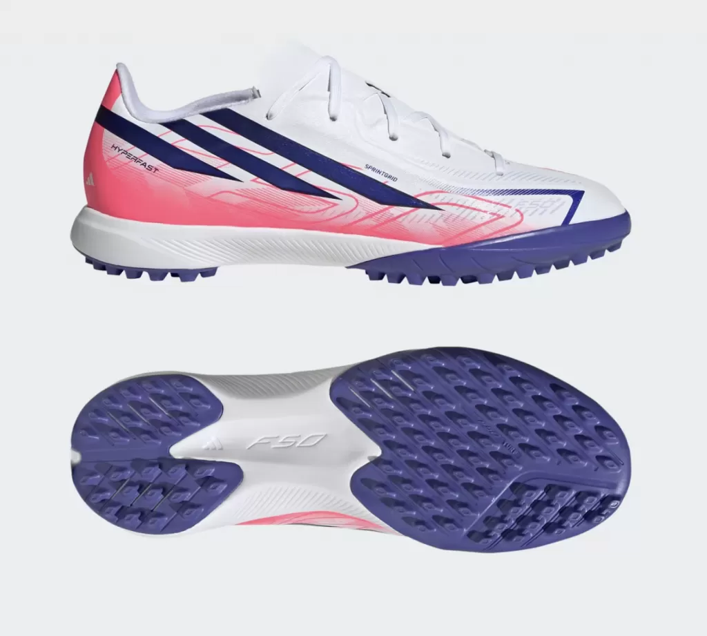 Шиповки детские Adidas F50 Hyperfast League JR TF