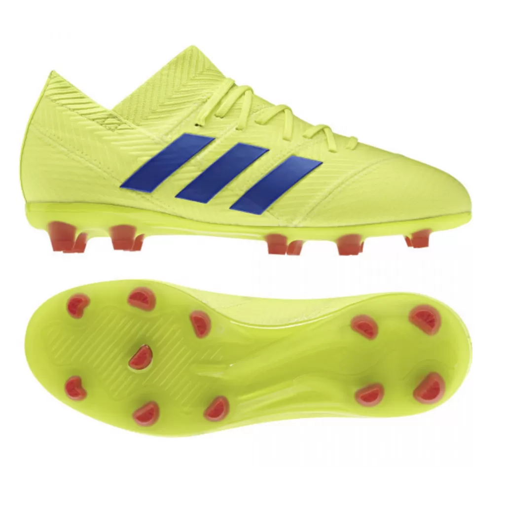 Бутсы детские профессиональные Adidas Nemeziz 18.1 JR FG