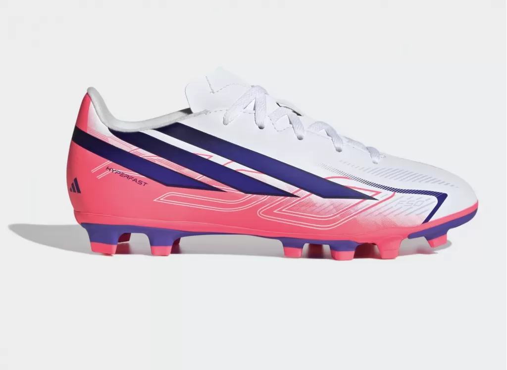 Бутсы детские Adidas F50 Hyperfast Club JR FG