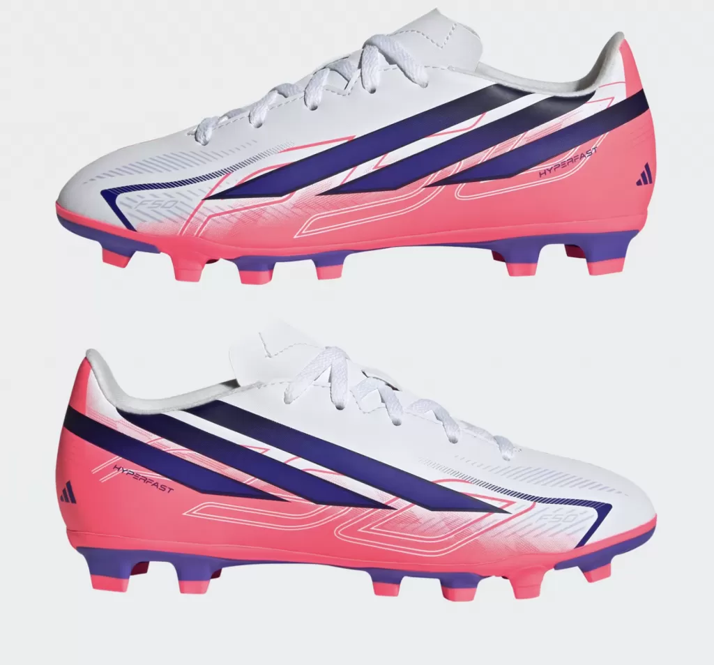 Бутсы детские Adidas F50 Hyperfast Club JR FG