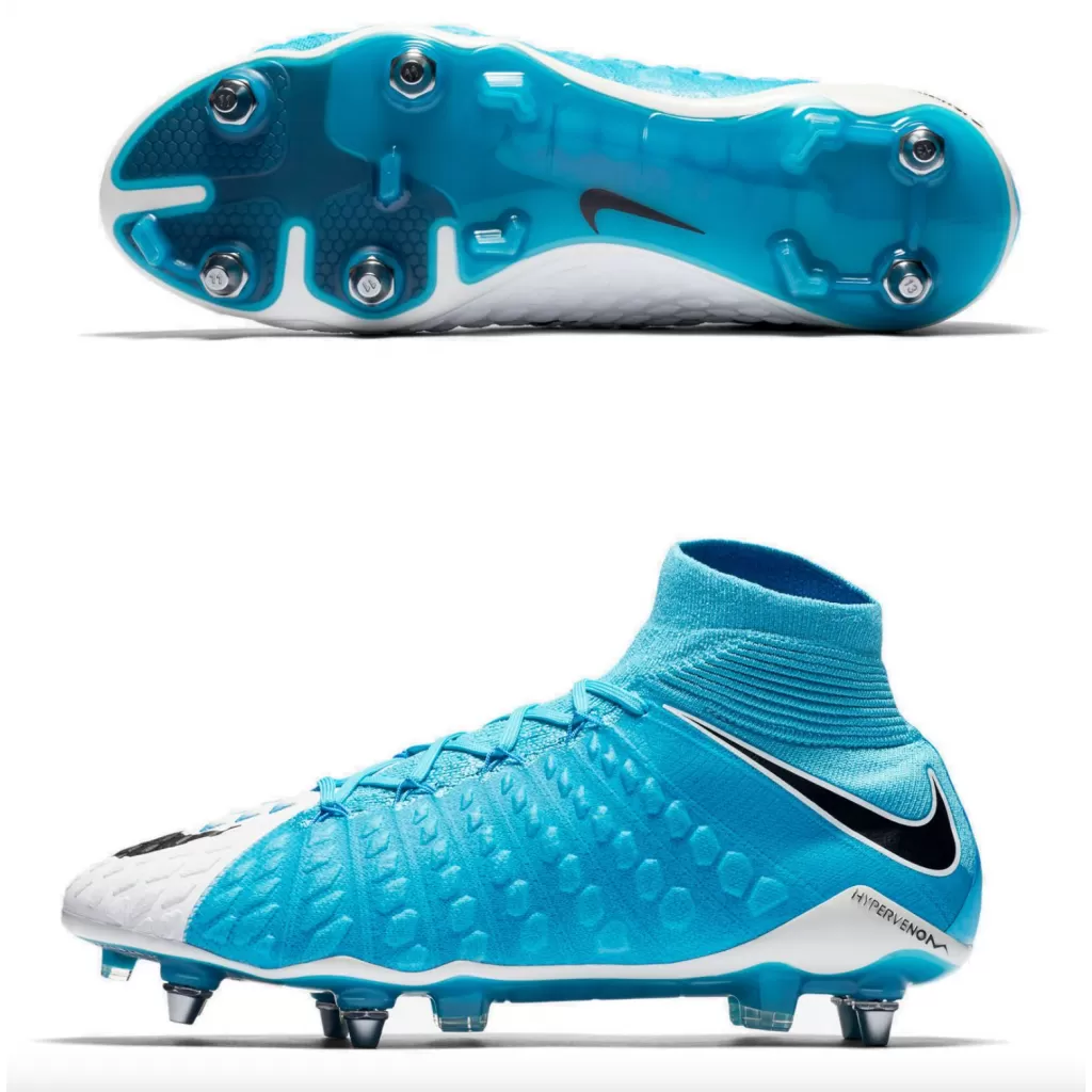 Бутсы профессиональные Nike Hypervenom Phantom III DF SG-Pro