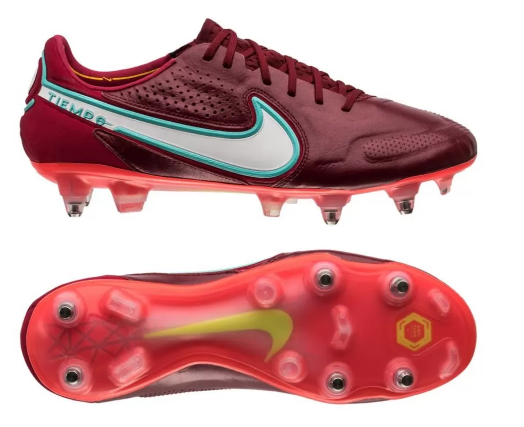 Бутсы профессиональные Nike Tiempo Legend 9 Elite SG-Pro Anticlog