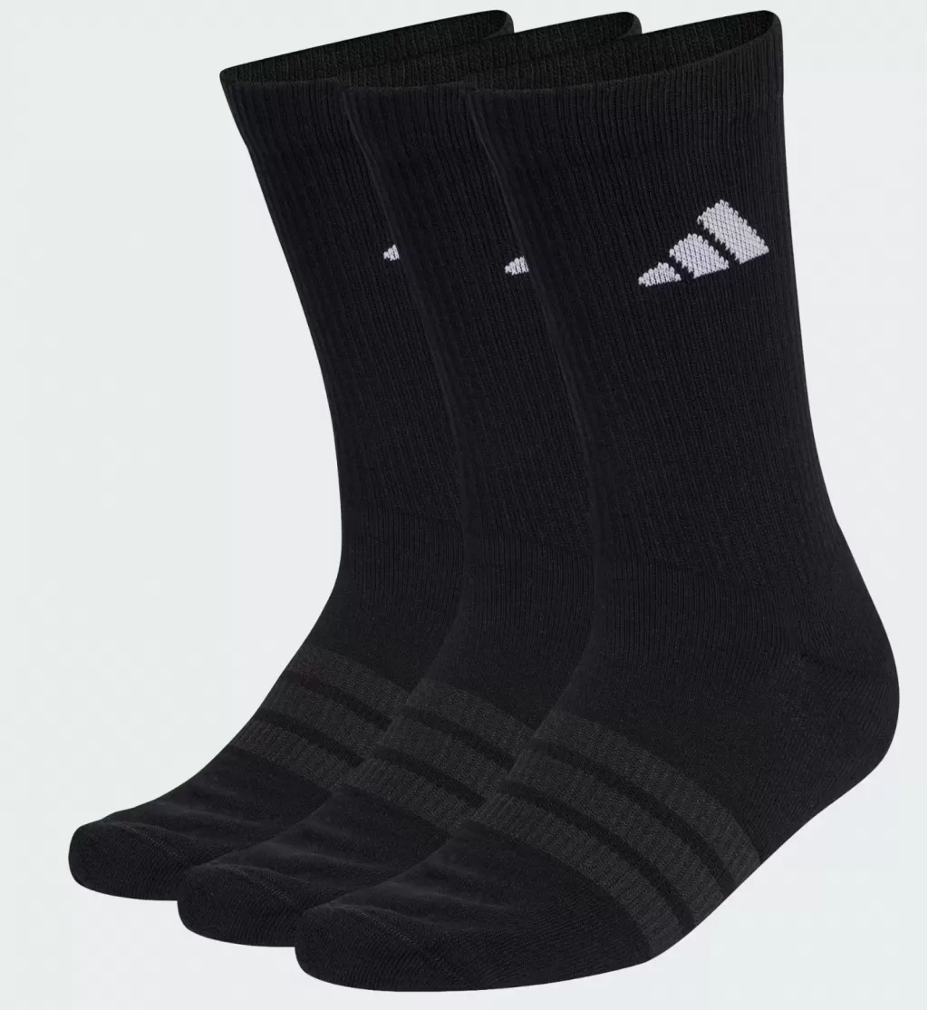 Носки 3 пары Adidas 3-Stripes Cushioned Crew Socks